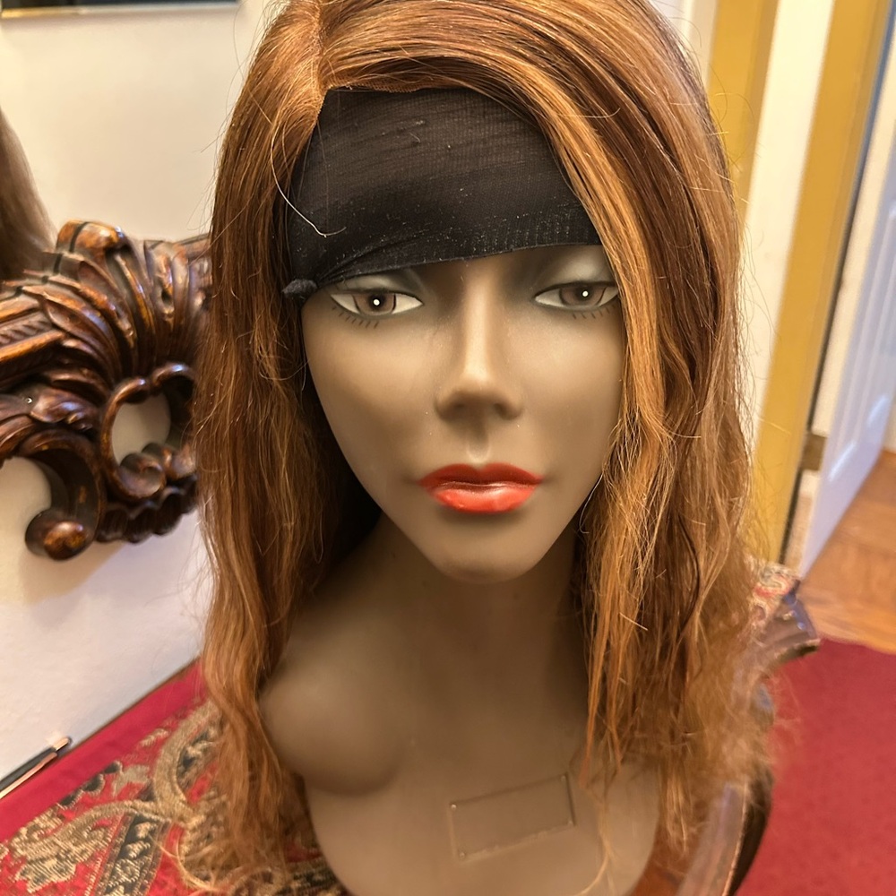 Auburn Brown Hair Wig